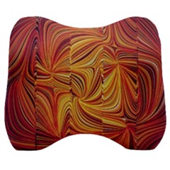 Electric Field Art Lv Velour Head Support Cushion by okhismakingart