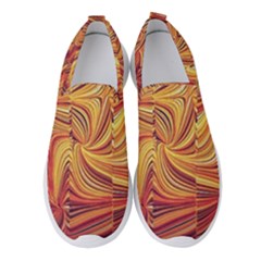 Electric Field Art Lv Women s Slip On Sneakers