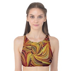 Electric Field Art Lvi Tank Bikini Top by okhismakingart