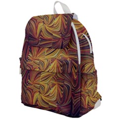 Electric Field Art Lvi Top Flap Backpack by okhismakingart