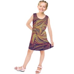 Electric Field Art Lvi Kids  Tunic Dress by okhismakingart