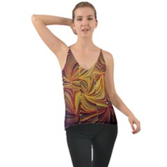 Electric Field Art Lvi Chiffon Cami by okhismakingart