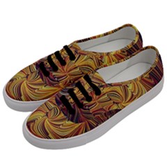 Electric Field Art Lvi Men s Classic Low Top Sneakers by okhismakingart