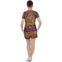 Electric Field Art LVI Women s Tee and Shorts Set View2