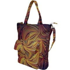 Electric Field Art Lvi Shoulder Tote Bag