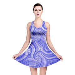 Electric Field Art Lvii Reversible Skater Dress by okhismakingart