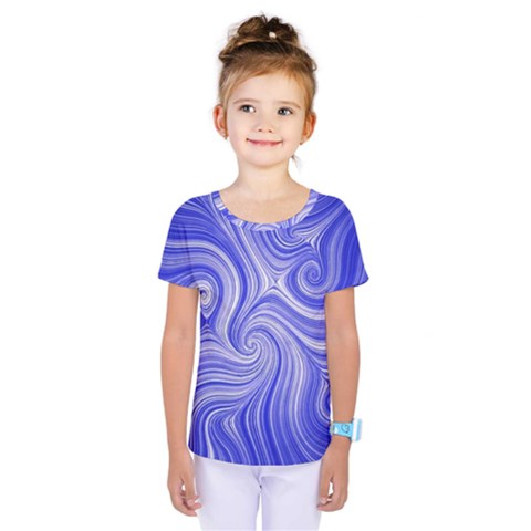 Electric Field Art Lvii Kids  One Piece Tee by okhismakingart