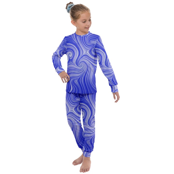 Electric Field Art LVII Kids  Long Sleeve Set 