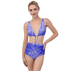 Electric Field Art Lvii Tied Up Two Piece Swimsuit