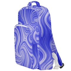 Electric Field Art Lvii Double Compartment Backpack by okhismakingart