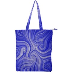 Electric Field Art Lvii Double Zip Up Tote Bag