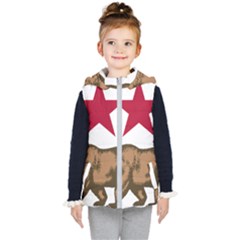 Nicepng California Outline Png 502994 Kids  Hooded Puffer Vest