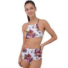 A Secret Garden High Waist Tankini Set by WensdaiAmbrose