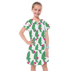 Feuilles Et Pois Kids  Drop Waist Dress