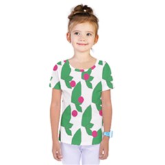 Feuilles Et Pois Kids  One Piece Tee