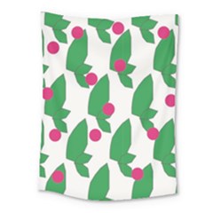 Feuilles Et Pois Medium Tapestry