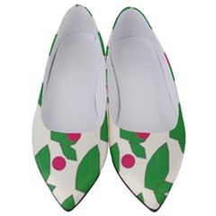 Feuilles Et Pois Women s Low Heels