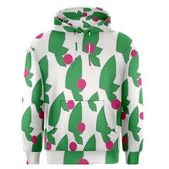 Feuilles Et Pois Men s Pullover Hoodie