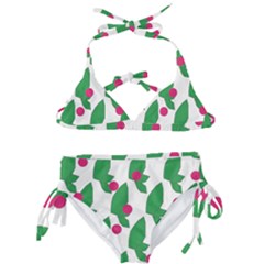 Feuilles Et Pois Kids  Classic Bikini Set