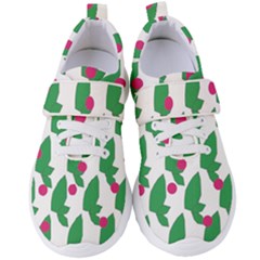 Feuilles Et Pois Women s Velcro Strap Shoes