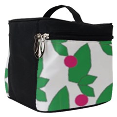 Feuilles Et Pois Make Up Travel Bag (small) by perlette