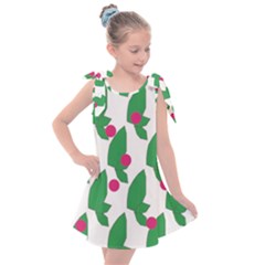 Feuilles Et Pois Kids  Tie Up Tunic Dress