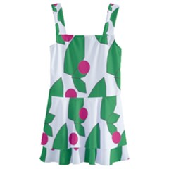 Feuilles Et Pois Kids  Layered Skirt Swimsuit by perlette