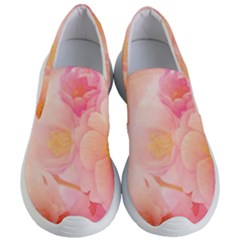 Wonderful Floral Design, Soft Colors Women s Lightweight Slip Ons