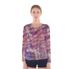 Clouds Women s Long Sleeve Tee