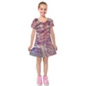 Clouds Kids  Short Sleeve Velvet Dress View1