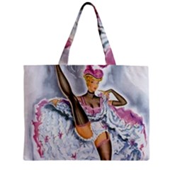 Bal Du Moulin Rouge French Cancan Zipper Mini Tote Bag by StarvingArtisan