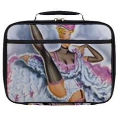 Bal Du Moulin Rouge French Cancan Full Print Lunch Bag by StarvingArtisan