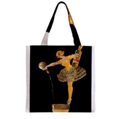 Pernis Champagne Zipper Grocery Tote Bag by StarvingArtisan