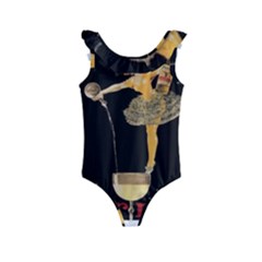 Pernis Champagne Kids  Frill Swimsuit