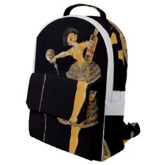 Pernis Champagne Flap Pocket Backpack (small)