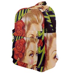 Blonde Bombshell Retro Glamour Girl Posters Classic Backpack