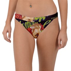 Blonde Bombshell Retro Glamour Girl Posters Band Bikini Bottom