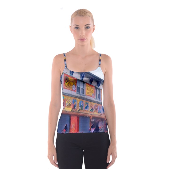 Coney Island Freak Show Spaghetti Strap Top