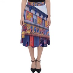 Coney Island Freak Show Classic Midi Skirt by StarvingArtisan