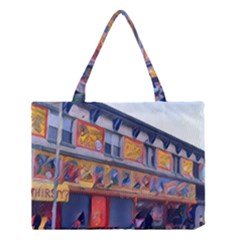 Coney Island Freak Show Medium Tote Bag by StarvingArtisan