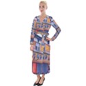 Coney Island Freak Show Velvet Maxi Wrap Dress View1