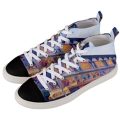 Coney Island Freak Show Men s Mid-top Canvas Sneakers by StarvingArtisan