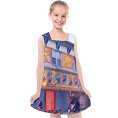 Coney Island Freak Show Kids  Cross Back Dress