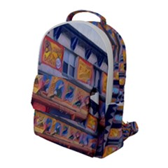 Coney Island Freak Show Flap Pocket Backpack (large)