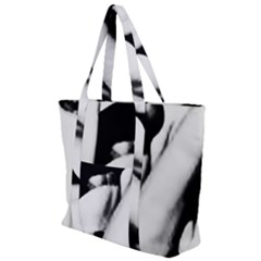 Pinup Girl Zip Up Canvas Bag by StarvingArtisan