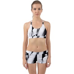 Pinup Girl Back Web Gym Set