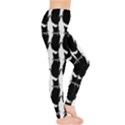 Cat Silouette Pattern Leggings  View4