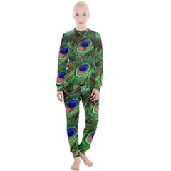 Peacock Feathers Women s Lounge Set