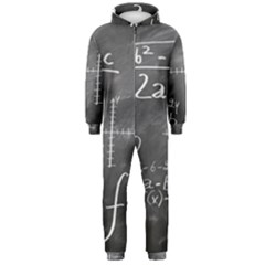 Mathematics Hooded Jumpsuit (men) 