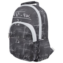 Mathematics Rounded Multi Pocket Backpack